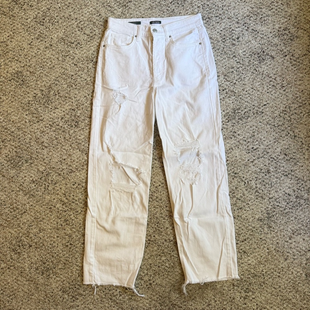 Wild Fable Distressed High Rise Straight Jeans Women’s 6